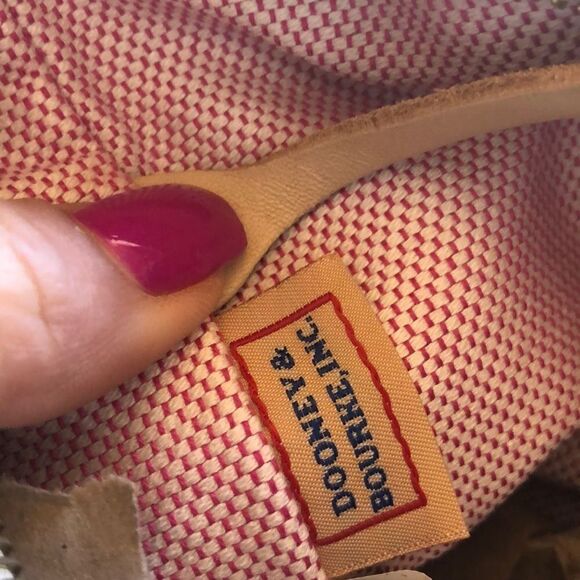 Dooney & Bourke green fun tote bag purse - Picture 6 of 7